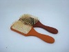 Wholesale popular wooden hair brush