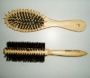 Wholesale wood rolling hair brush