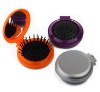 Wholesale hair brush w/mirror