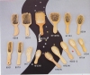 wooden hair brush