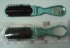 Wholesale foldable travel mirror hair brush,travel mirror with brush