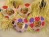 Wholesale PVC mini digital photo album mobile strap,mini picture frame key chain,EN71/CPSIA