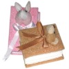 Wholesale plush rabbit photo album