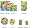 Wholesale POP dot design napkin set with paper plate paper cup