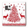 Wholesale christmas napkin, printed color napkin, serviette