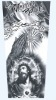 Wholesale God design of nylon tattoo shirt long sleeves