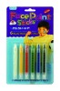 6pc Face Paint Sticks Length:9.5cm - A08116