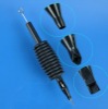 Wholesale Tattoo Disposable Black Plastic Tubes with Rubber Grips
