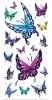Wholesale beautiful butterfly body tattoo sticker