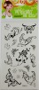 Wholesale temporary butterfly body tattoo sticker