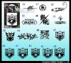 Wholesale temporary tattoo sticker for girls, body tattoo sticker