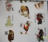 Wholesale animal body tattoo sticker, water transfer decal