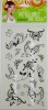 Wholesale temporary body art tattoo sticker