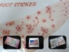 foot sticker