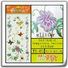 Wholesale pattern non-toxic glitter tattoo sticker