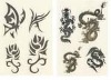 Decorative Fashion Tattoo Sticker ( body sticker )