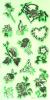 glitter tattoo sticker