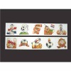 lovely cartoon temporary tattoo sticker