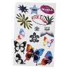 Hihg-quality round temporary tattoo sticker
