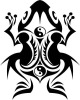 Hihg-quality black transfer tattoos