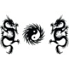 High-quality and self-colored tattoo sticker