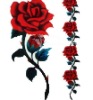 Wholesale Rose temporary tattoo sticker
