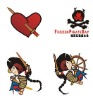 Wholesale High-quality cartoon tattoo sticker