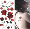 Wholesale High-quality and lovely rose tattoo sticker