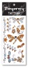 Wholesale Fashionable butterfly tattoo sticker ( glitter body sticker )