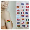 Country Flag Tattoo Sticker (WF-6034)