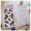 Wholesale Butterfly Water Transfer Temporary Tattoo (WF-6088)