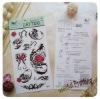 Wholesale Scorpion Body Sticker Tattoo (WF-6081)