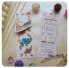 Wholesale Flower Design Water Transfer Tattoo Sticker (WF-6083)