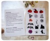Wholesale Halloween Body Tattoo Sticker (WF-6124)