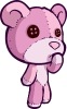 Wholesale bear tattoo sticker #002