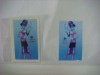 Girl tattoo sticker
