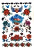 Wholesale Flower Tattoo Sticker