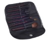 Wholesale cheap 7pcs travel brush set