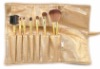 Wholesale 7pcs makeup travel brush set