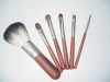 Wholesale Portable cosmetic brush set