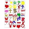 Wholesale Nontoxic Tattoo Sticker for Body Art (Item No.DYT125)