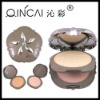 Wholesale QinCai cosmeitcs make up powder compact powder 346