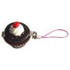 Wholesale Cupcake Lip Gloss with Mobile Phone Hanger