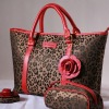 Wholesale classical jacquard lady's hand bag