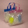 Transparent PVC cosmetic bag