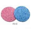 Wholesale cosmetic exfoliating cellulose sponge for makeup remover