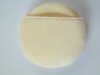 Wholesale cotton makeup powder puff with glove