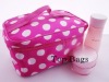 Wholesale promotional rose satin cosmetic bag