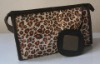 leopard pattern cosmetic bag