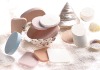 Wholesale beauty Cosmetic facial NR latex wedge sponge puff for loose powder makeup